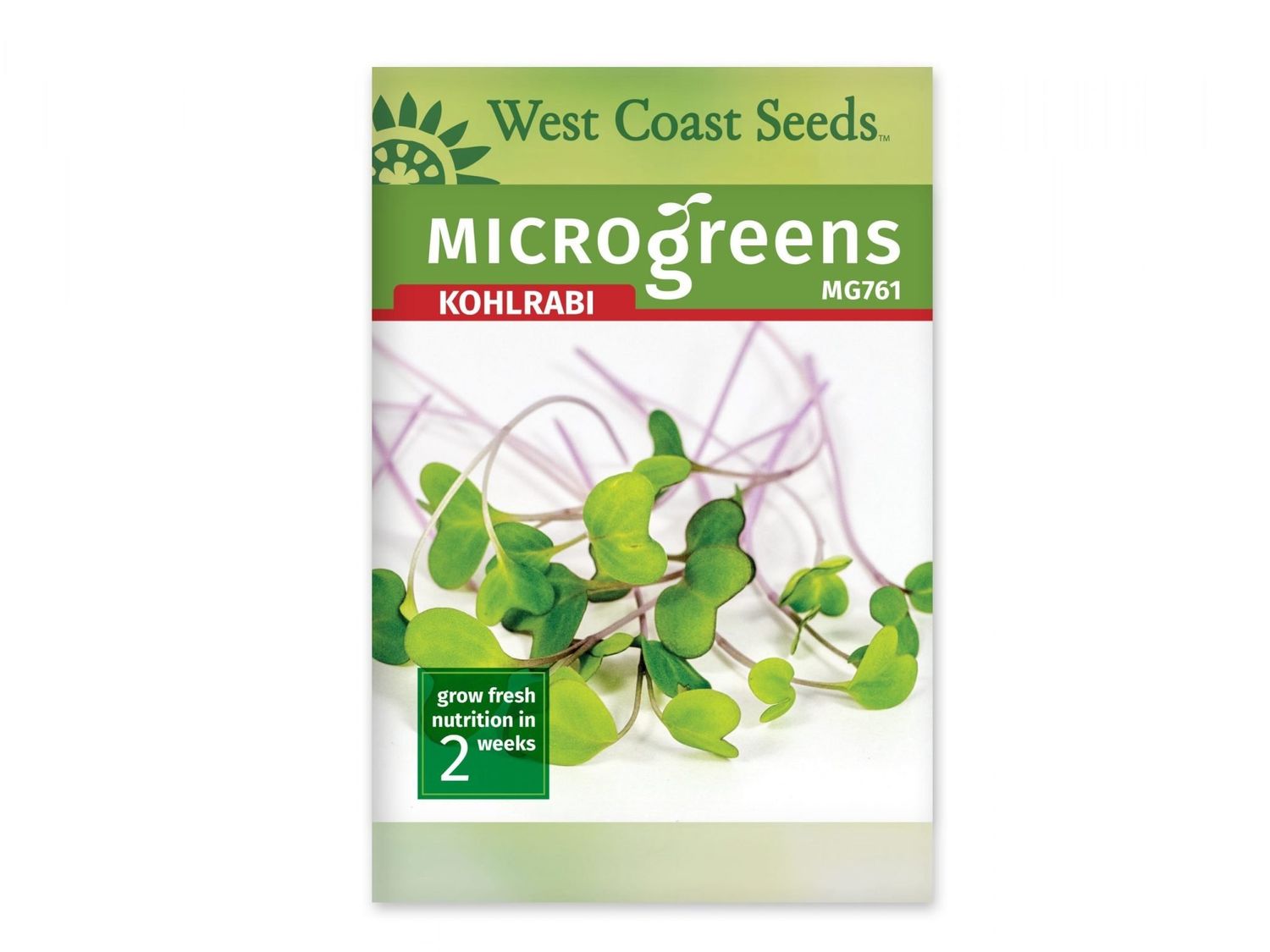 West Coast Seeds Microgreens Kohlrabi