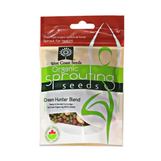 West Coast Seeds Sprouting Green Hunter Blend