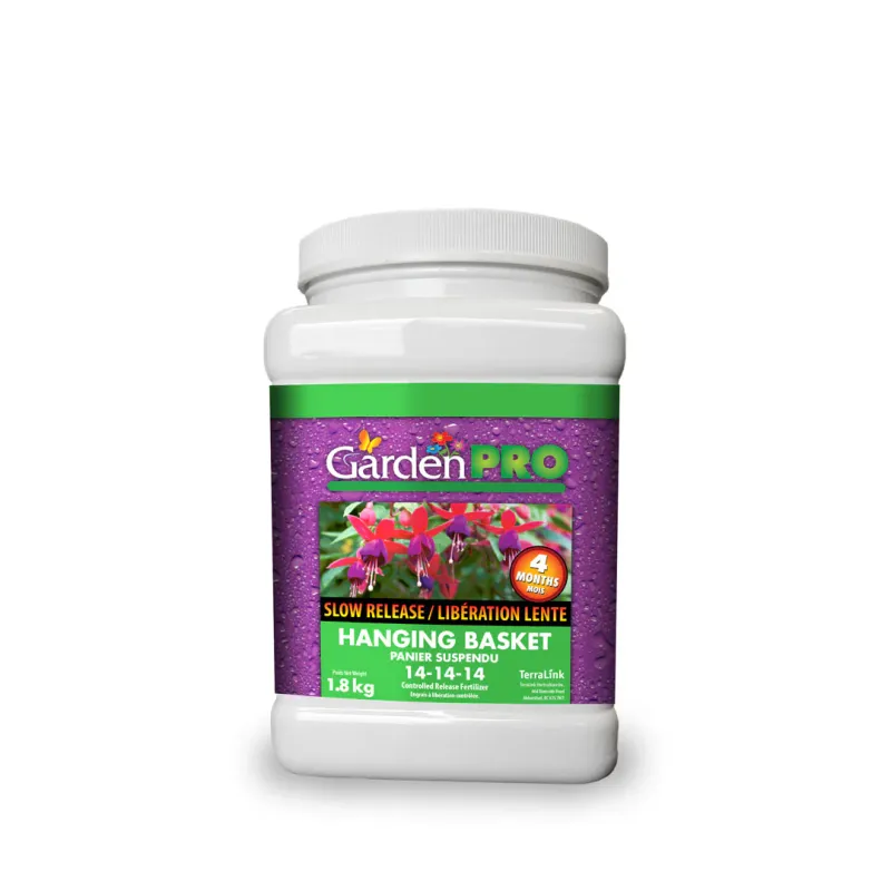 Garden Pro Slow Release Hanging Basket 14-14-14, 1.8k