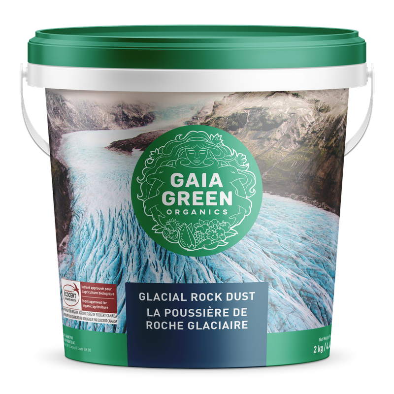 Gaia Green Glacial Rock Dust 2kg Bucket