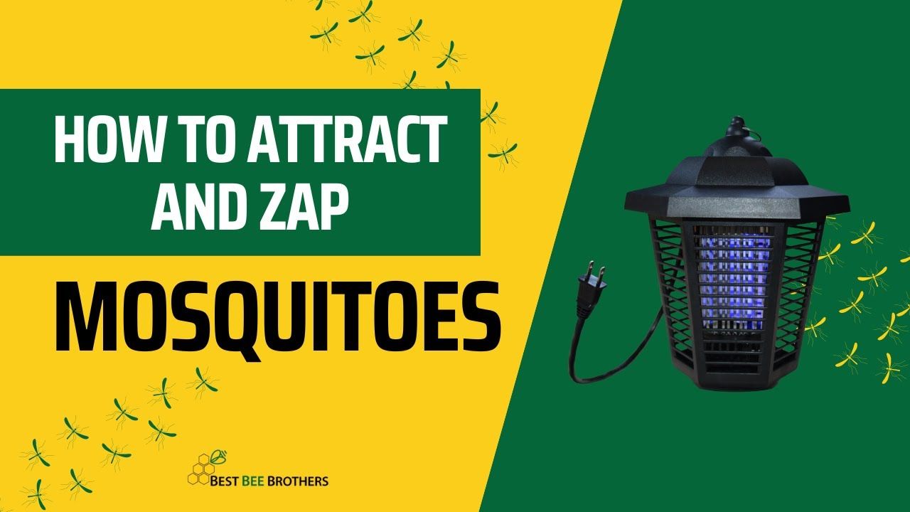 Patented Mosquito Zapping Technology