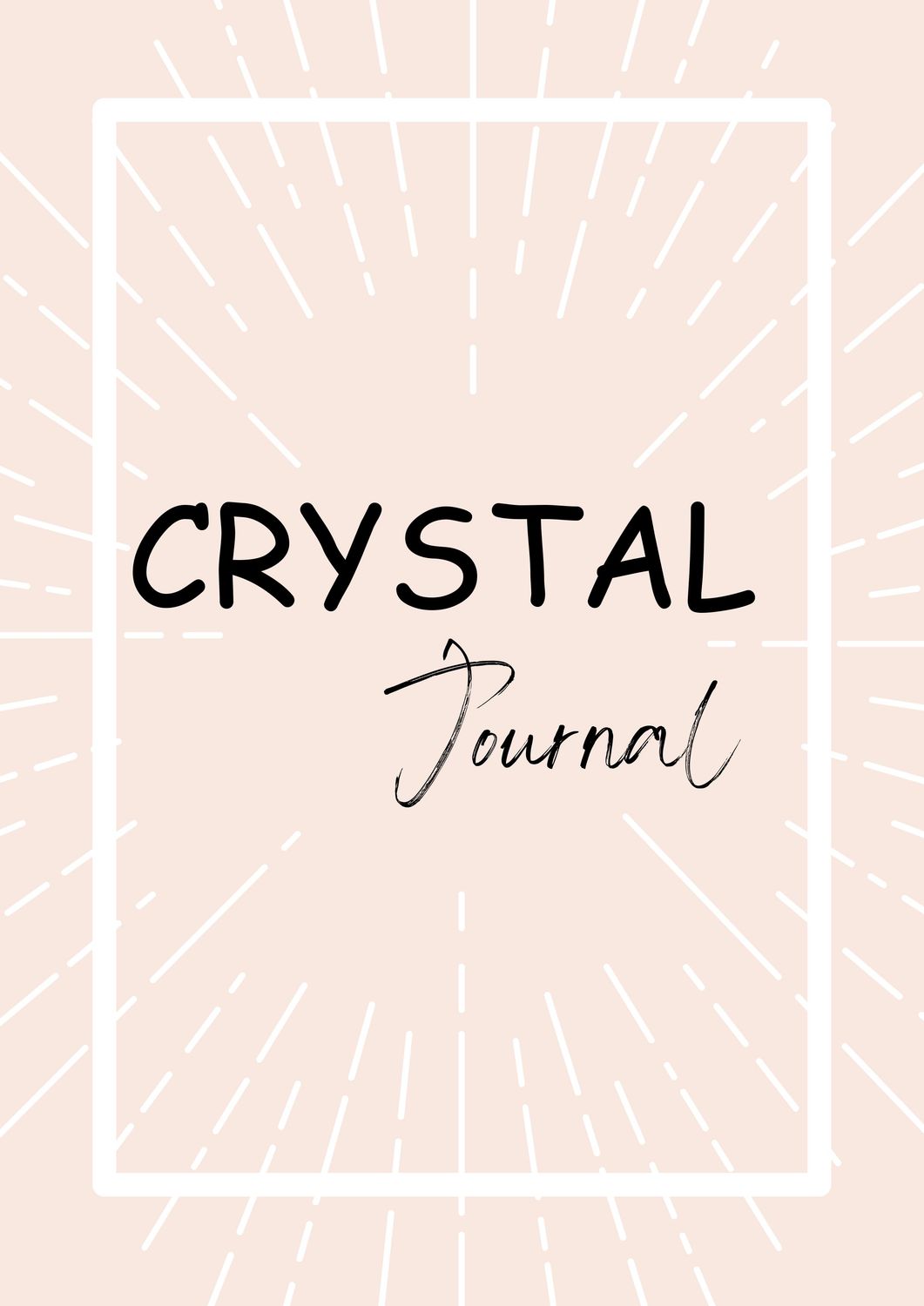 Crystal Journal | Manifestation | Journal Writing | Spiritual Journal Success
