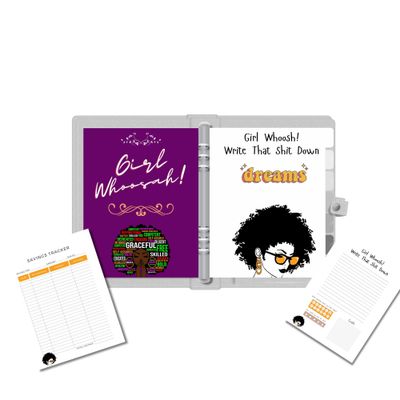 Girl Whoosah&#39; Write That Shit Down&quot;| Digital Journal | Weekly Journal | Journaling | Self Care Planner | Self Care Journal | Mindfulness