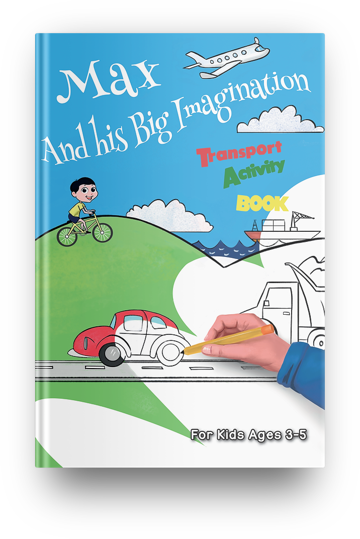 Transport Activity Book (Age 3-5) - PRINT EDITION