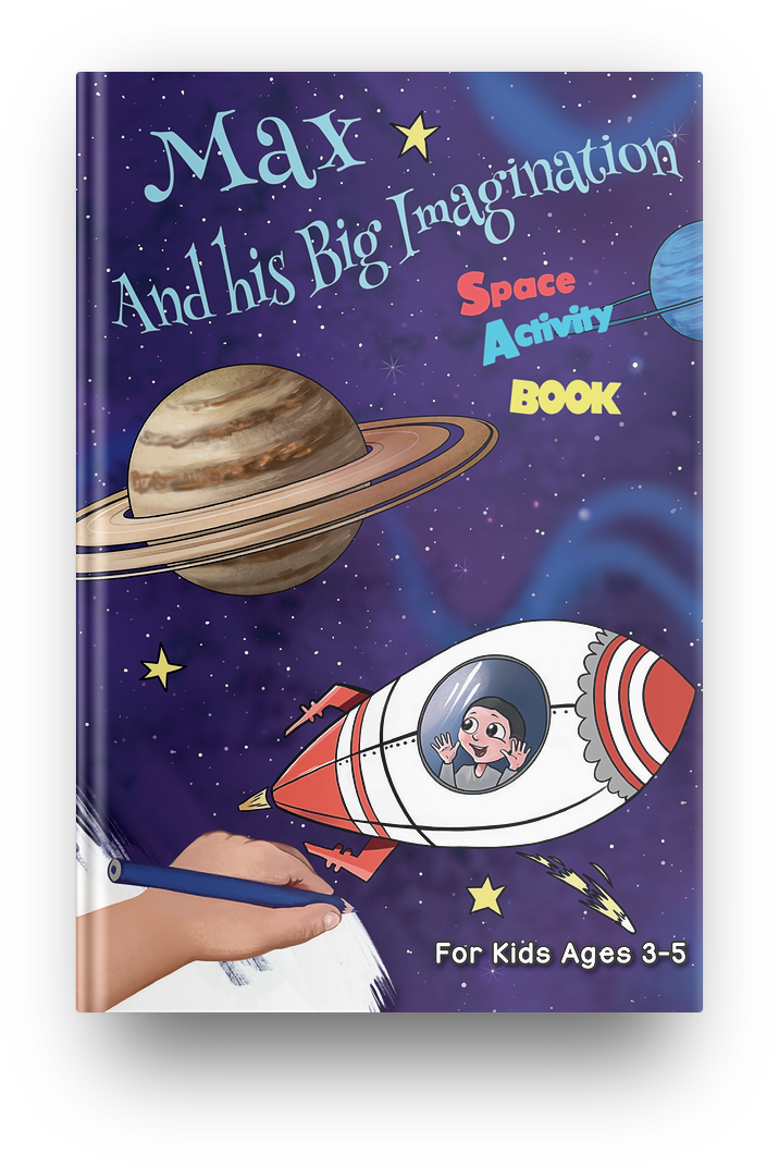 Space Activity Book (Age 3-5) - PRINT EDITION
