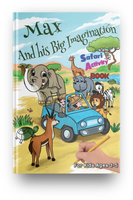 Safari Activity Book - (Age 3-5) DOWNLOAD ONLY