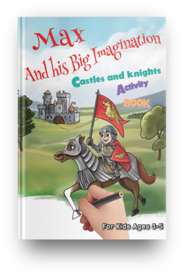 Castles and Knights Activity Book (Age 3-5) - PRINT EDITION