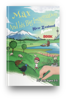 New Zealand Activity Book (Age 3-5) - PRINT EDITION
