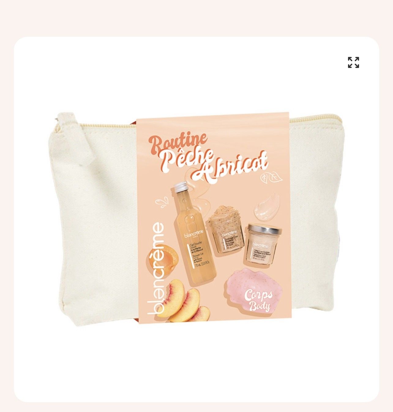 Lichaamsroutine Perzik Abrikoos