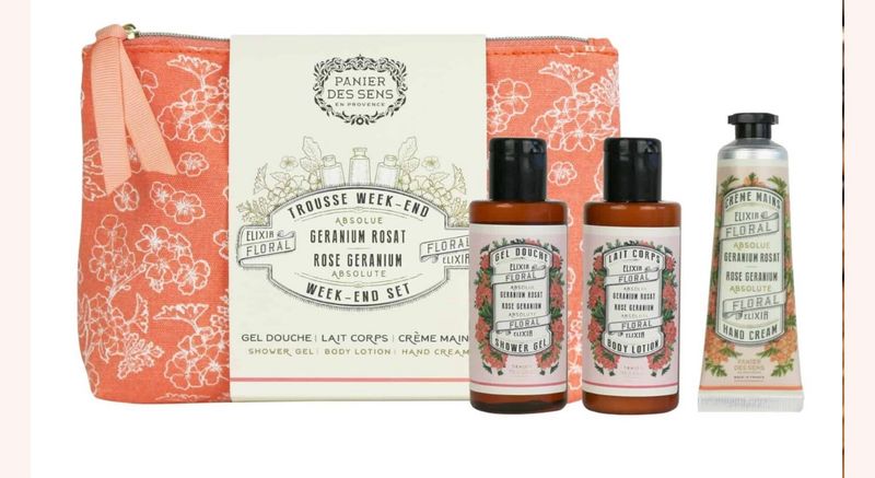 Travelset Roos Geranium