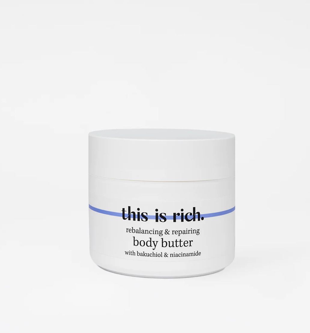 This is rich body butter