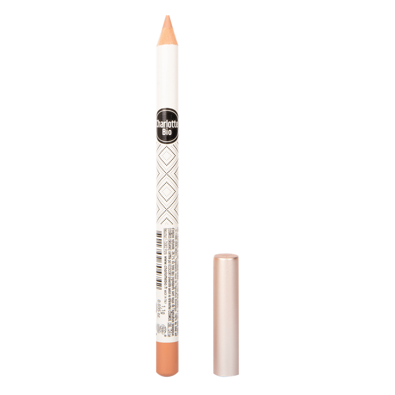 Lip- &amp; oogpotlood bruin nude