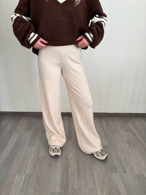 Flowy pants beige S/M