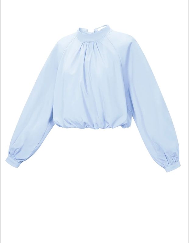 Bow blouse S