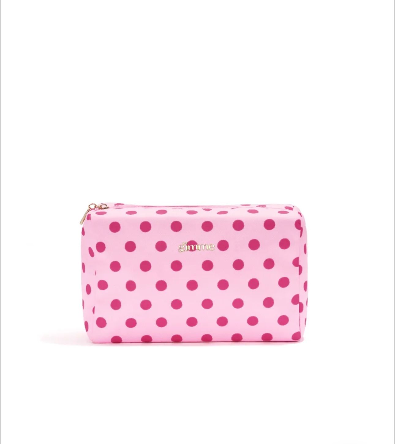 Polka toilettas pink