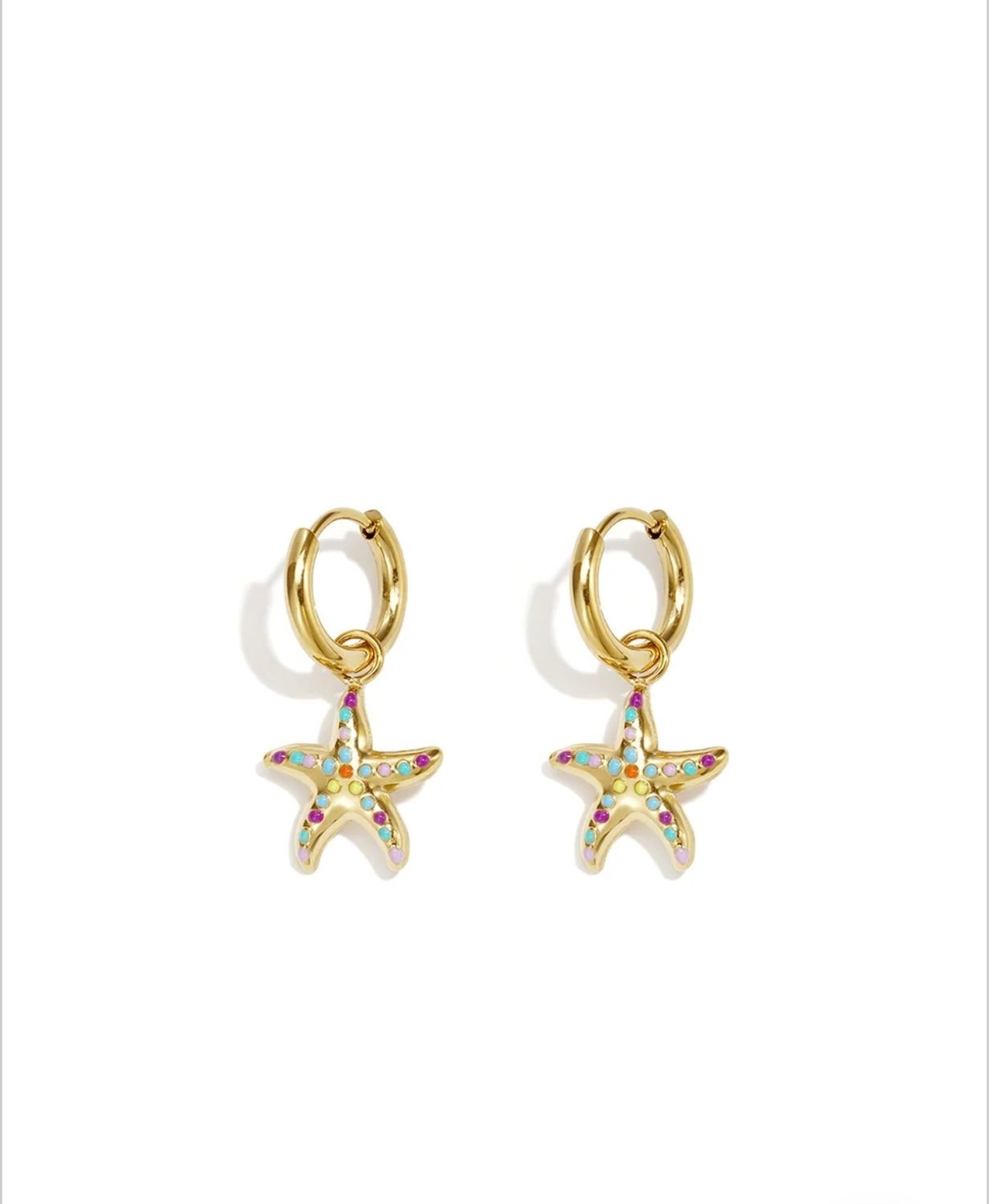 Oorbellen sea star