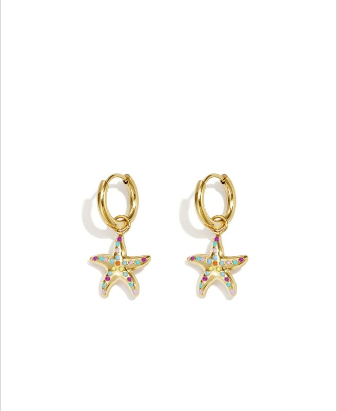 Oorbellen sea star