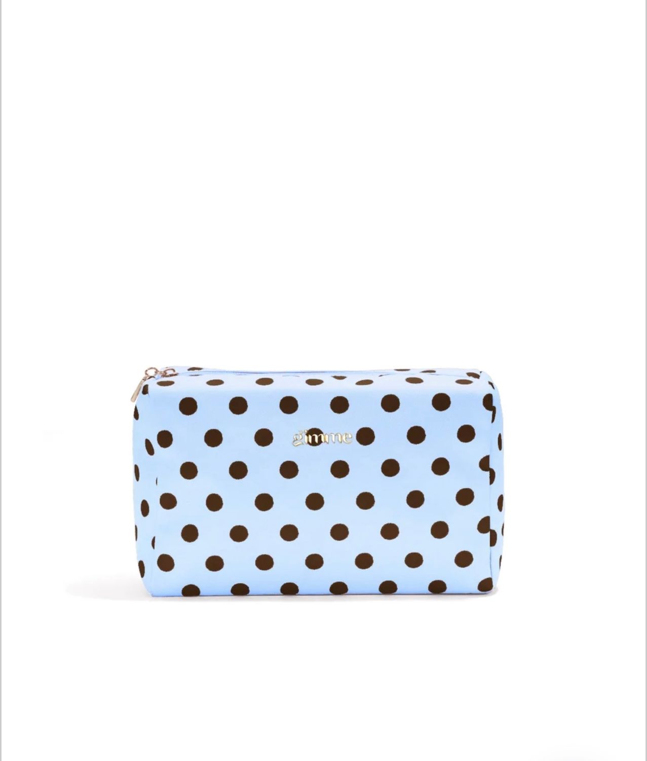 Toilettas polka blue