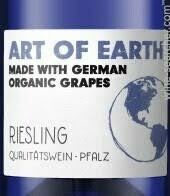 RETAIL - Art of Earth, Organic Riesling, Germany - semi sweet