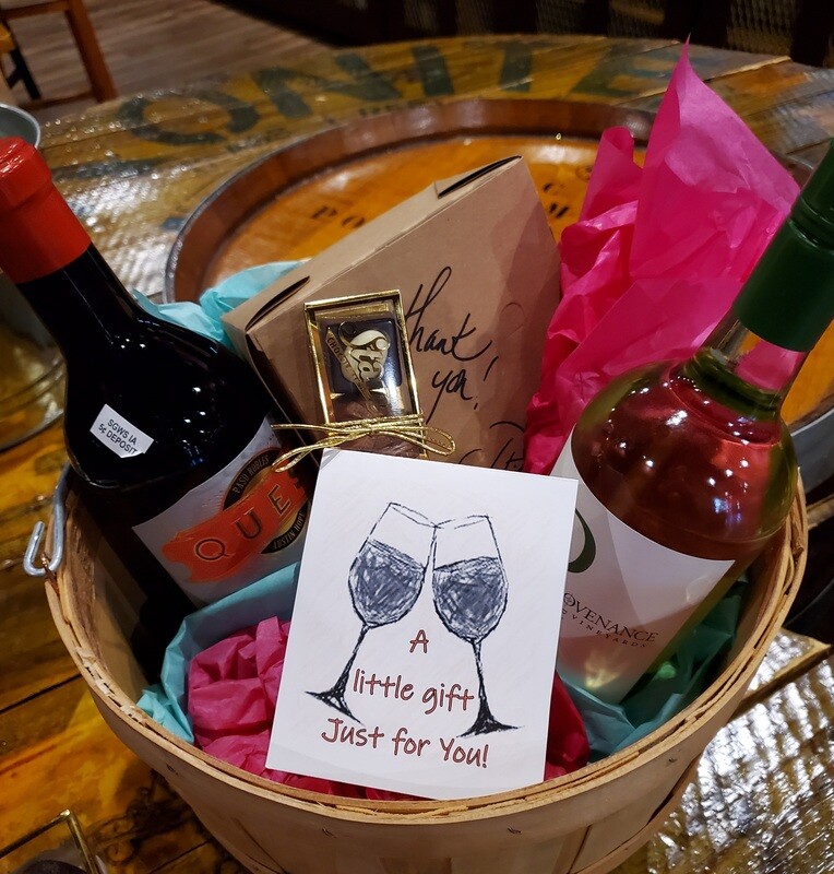 Send Love...and Wine :-) Build a basket to send to a Friend