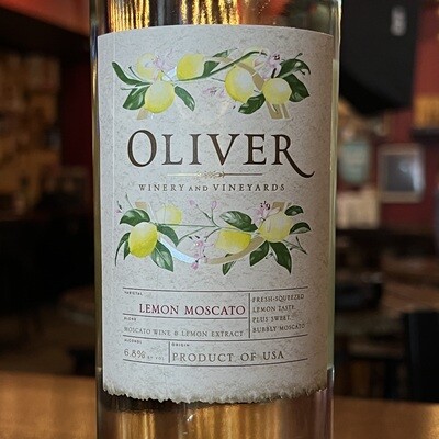 Oliver Winery Lemon Moscato, Indiana, USA