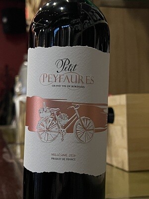 Petit Peyfaures Bordeaux Vin Rouge 2016 - Bordeaux, France