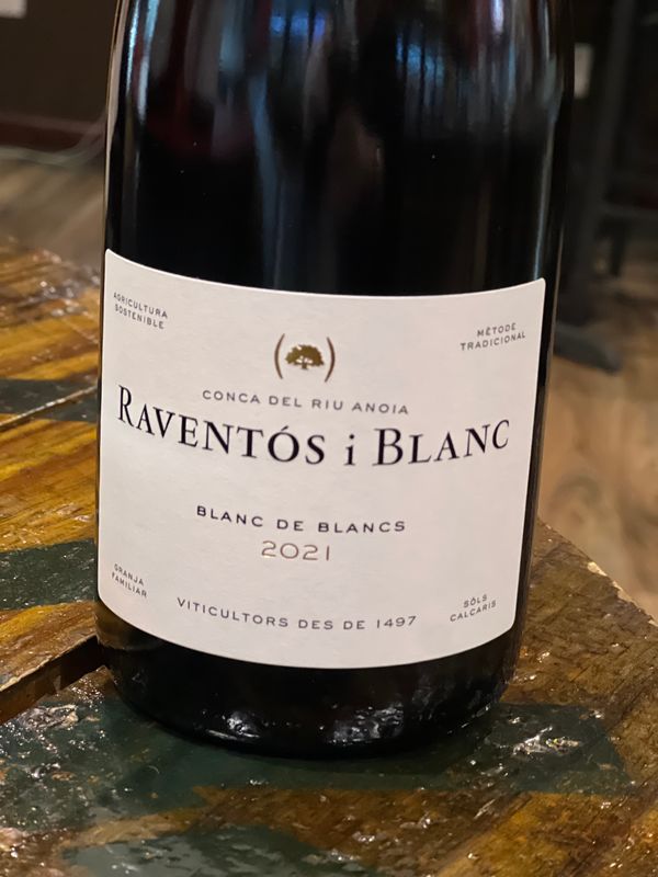 Raventos i Blanc Blanc de Blanc Cava - Penedes, Spain