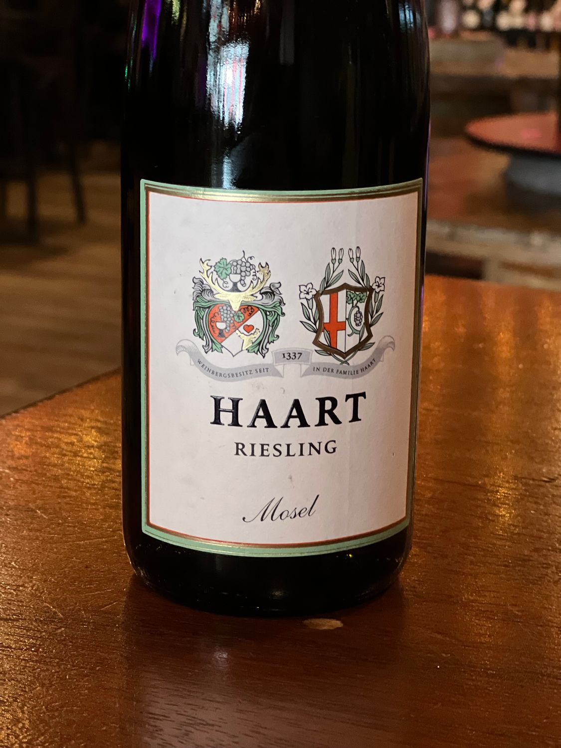 Haart Medium Dry Riesling - Mosel, Germany