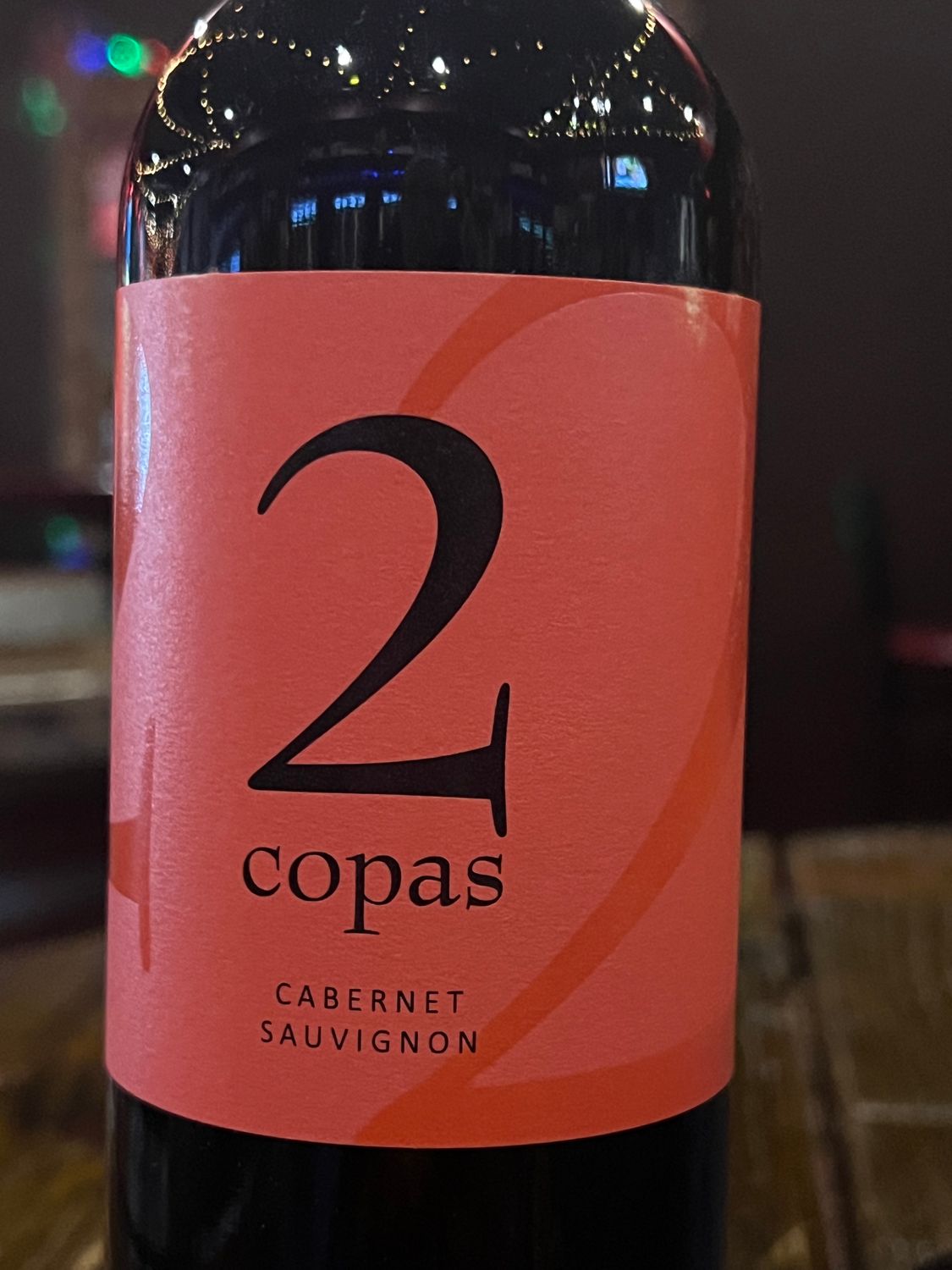 2 Copas Cabernet Sauvignon - Curico Valley, Chile