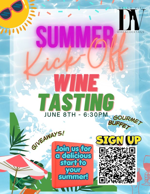 Monday Cellar Club -Summer Kickoff Wine tasting June 8, 2026