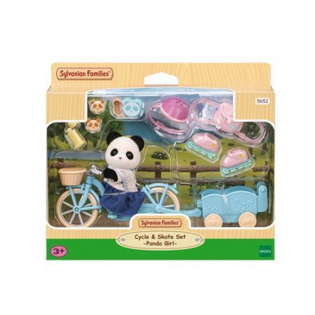 Wycieczka rowerowa misia Pandy zestaw z figurką Sylvanian Families