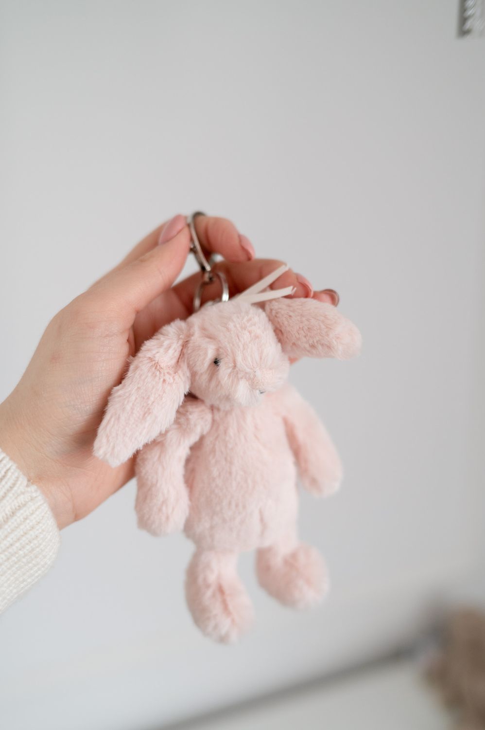 Jellycat Breloczek Króliczek Pudrowy Róż 18 cm