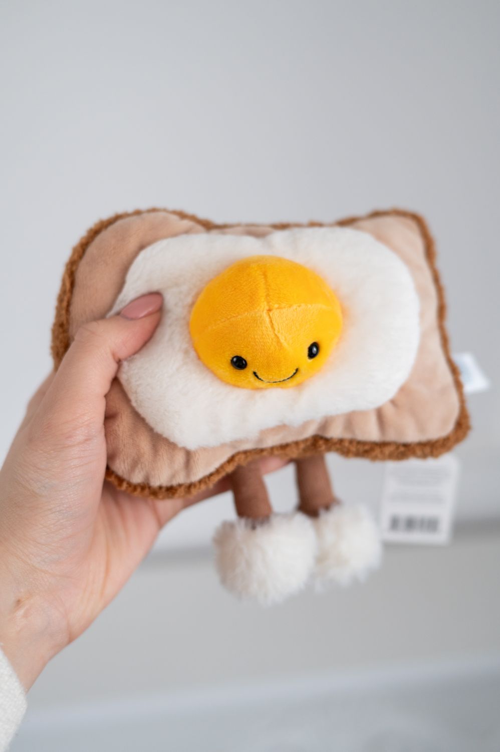 Jellycat Wesołe Jajko Sadzone na Toście 16 cm