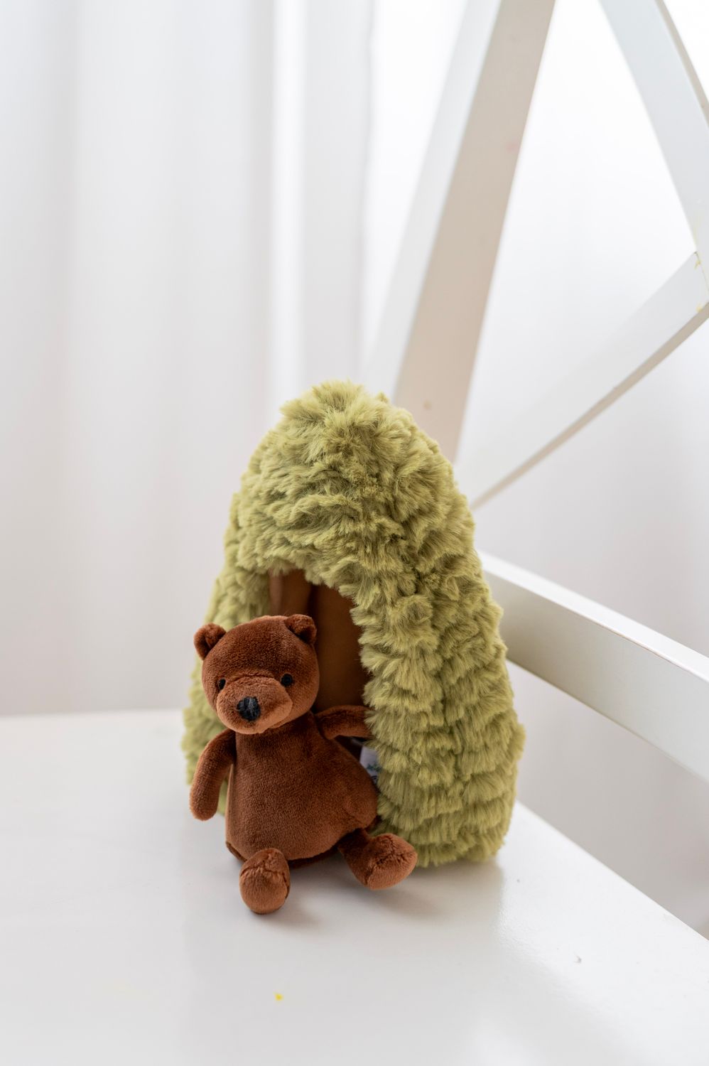 Jellycat Leśny Domek Zielony Szałas Miś 19 cm
