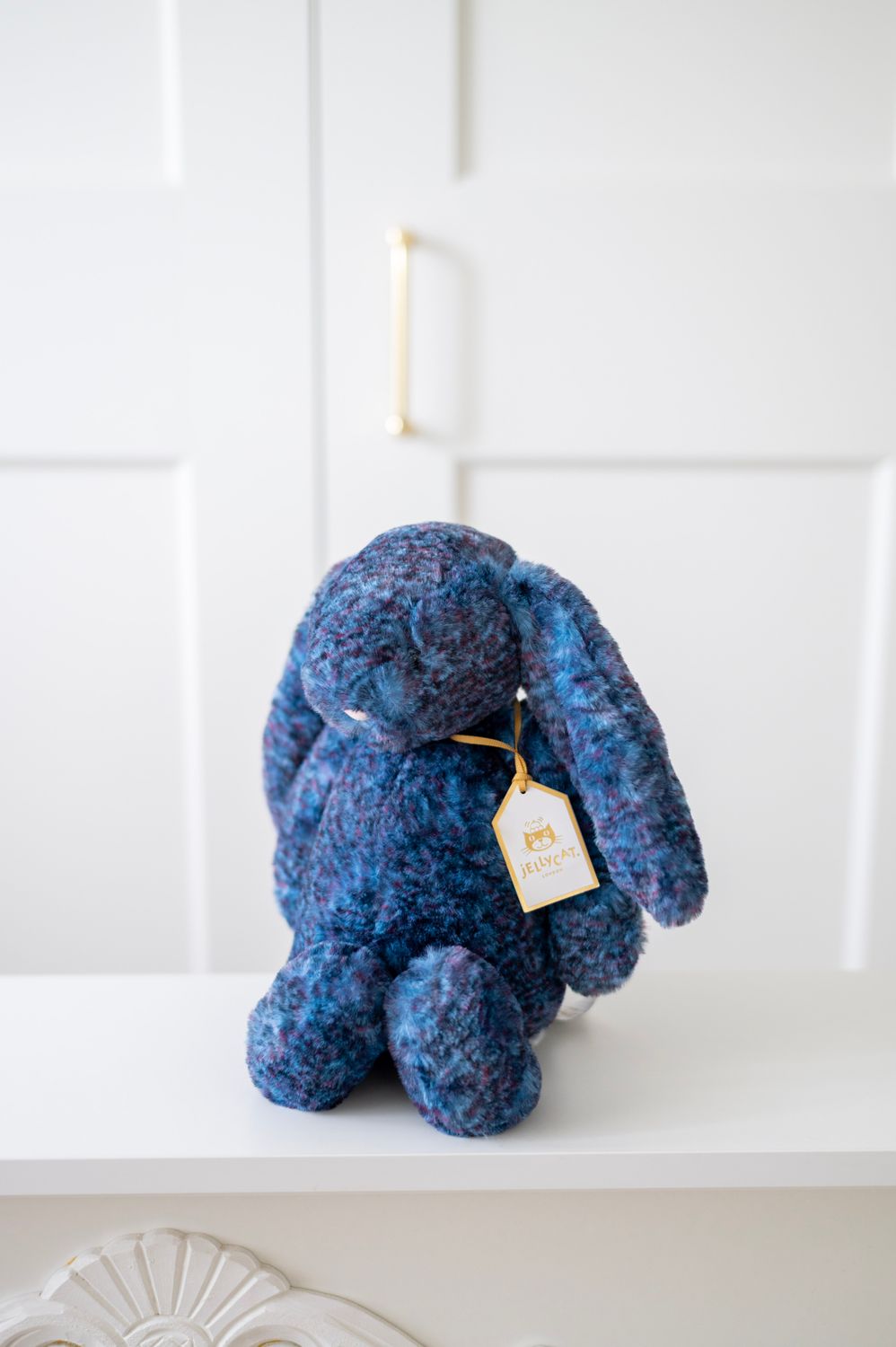 Jellycat Króliczek LUX Granatowa Mgła 31 cm