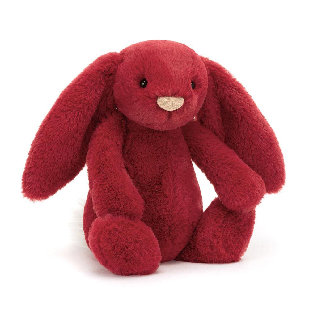 Jellycat Króliczek LUX Żurawinowy 31 cm