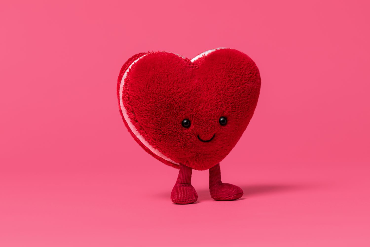 Jellycat Wesoły Makaronik Serce Arlette 13 cm