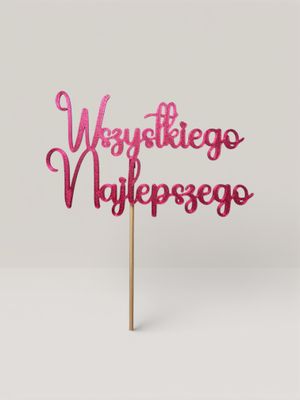 ​Topper Wszystkiego Najlepszego