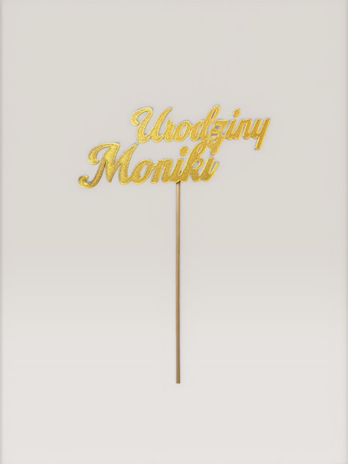 Topper Urodziny + Imię Personalizowany