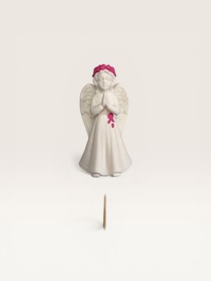 Topper Aniołek Dziewczynka – dekoracja komunijna