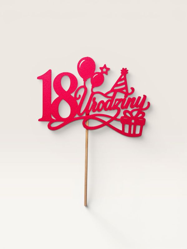 Topper 18 Urodziny