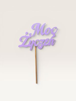 Topper Moc Życzeń