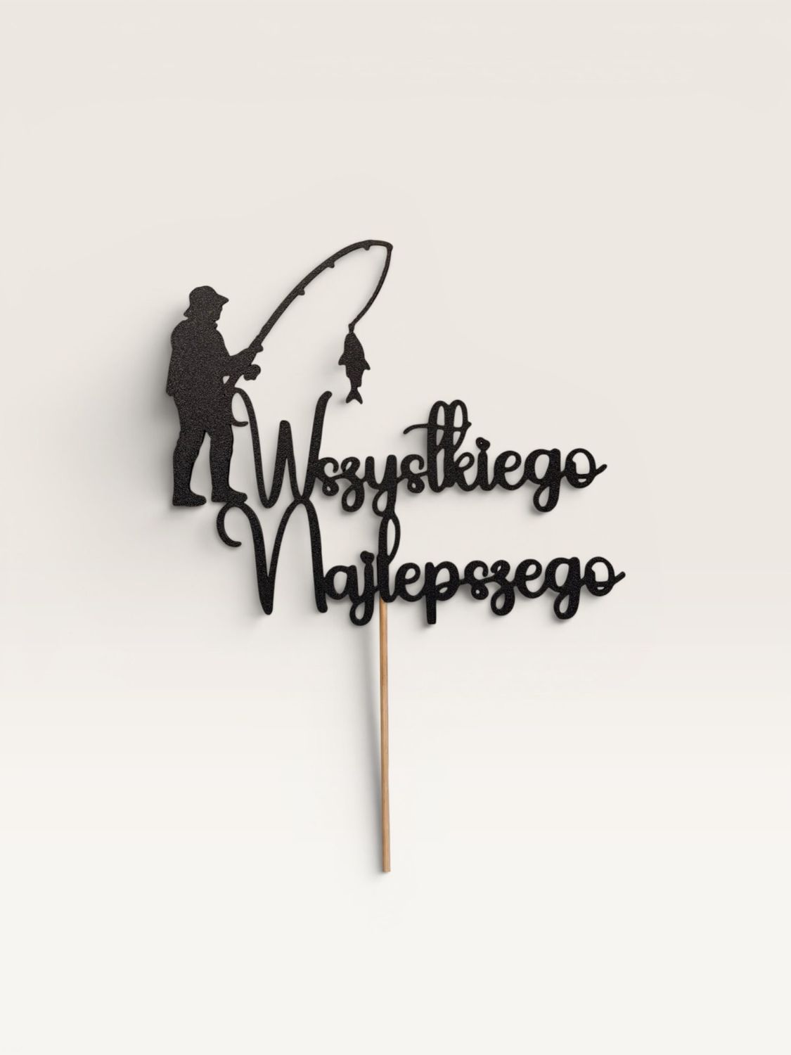 ​Topper „Wszystkiego Najlepszego dla Wędkarza”