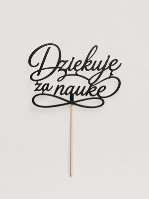 ​ Topper „Dziękuję za Naukę”