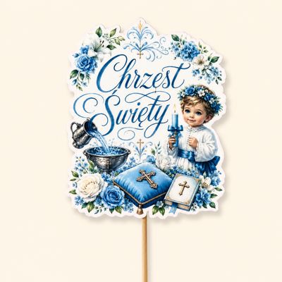 Chrzest Święty chłopiec