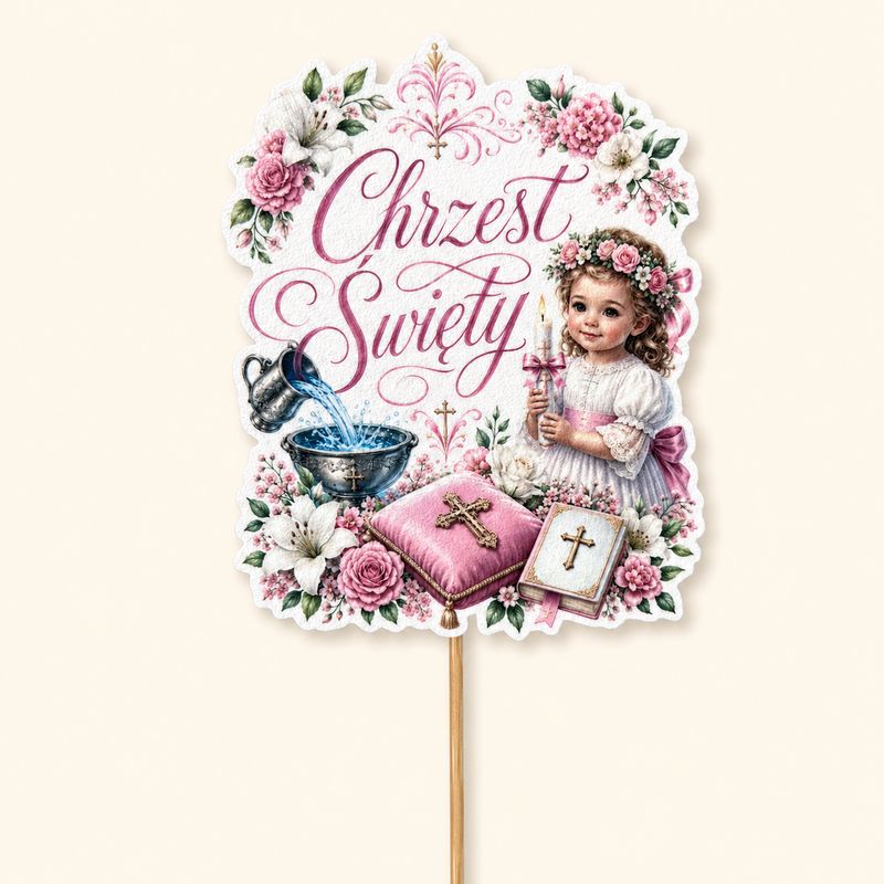 Chrzest Święty dziewczynka