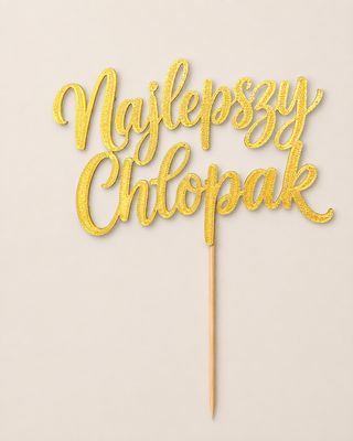 Najlepszy Chłopak - napis