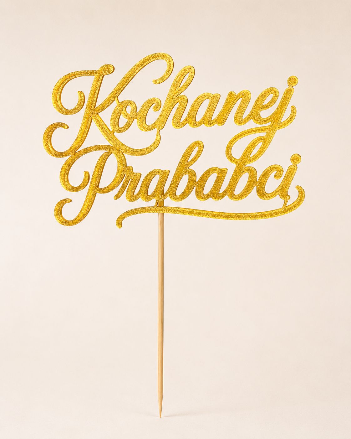 Topper Kochanej Prababci - napis