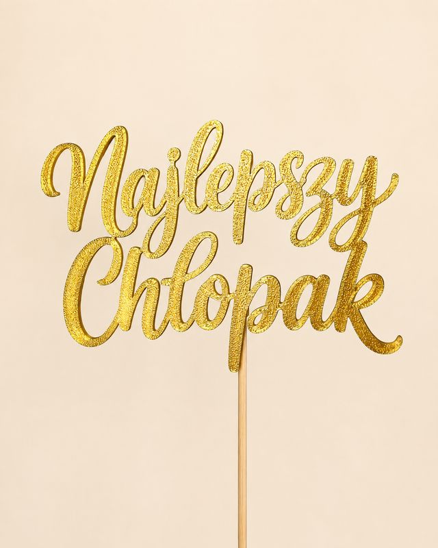 Topper Najlepszy Chłopak - napis