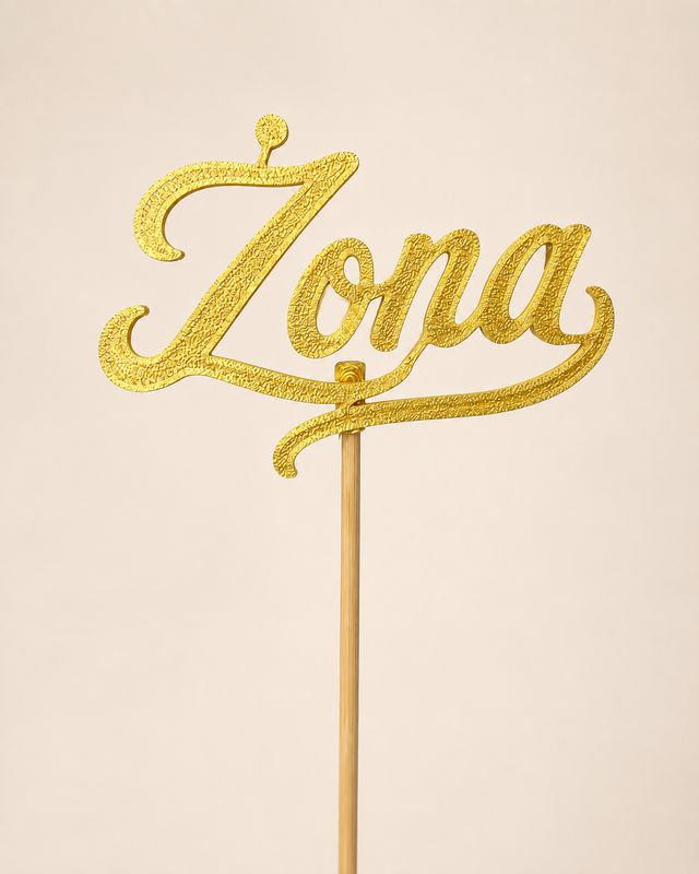 Topper Żona - napis